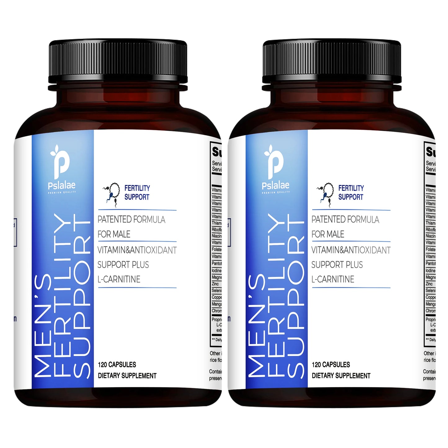 Men's Fertility Support - Supports Male Reproductive Health, Enhances Strength, Performance, Energy and Endurance - 120 Capsules