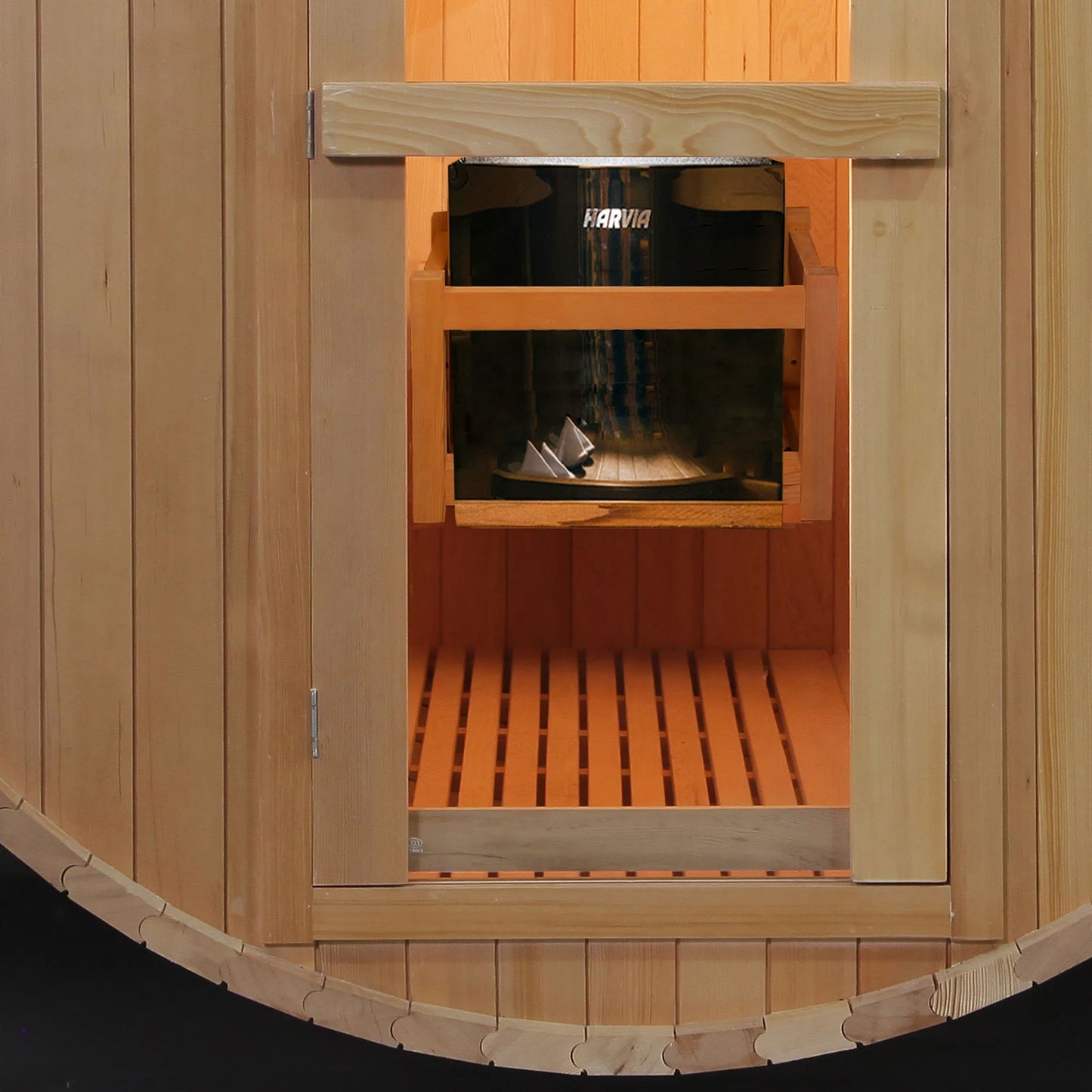 New Canadian Cedar Outdoor Dry Steam Sauna Bath Room Cedar Barrel Sauna Traditional Steam Sauna Room
