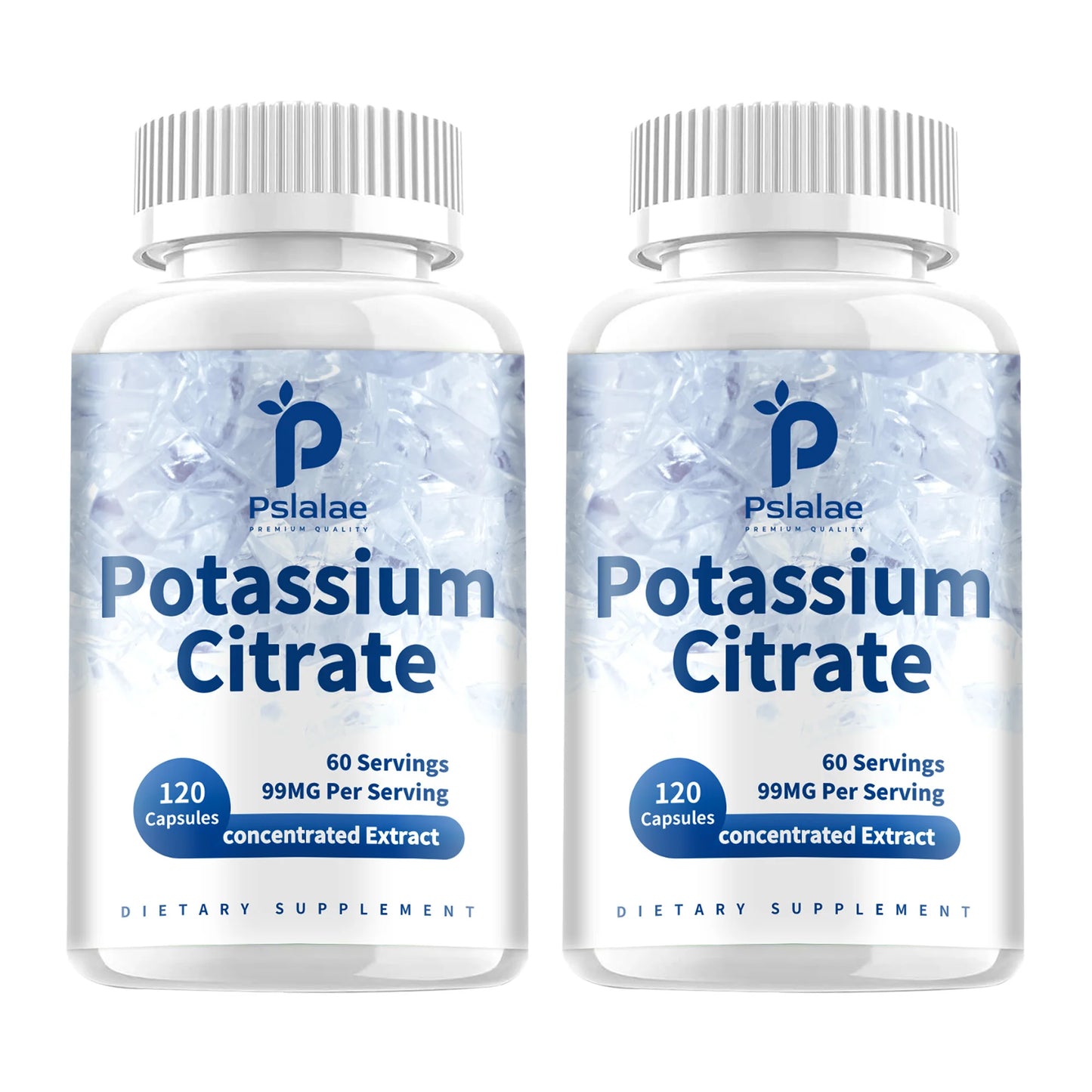 Potassium Citrate Capsules - Maintains Electrolyte Balance And Supports Muscle, Bone, And Heart Health - 120 Capsules