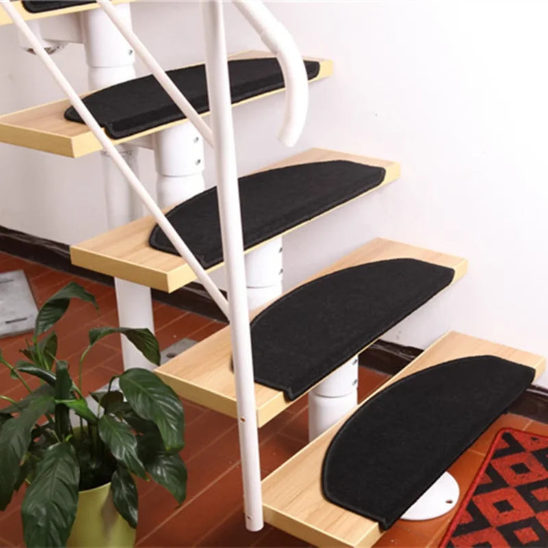 Non-slip Self-Adhesive Carpet Stair Tread Mat Home Staircase Protection Cover Pad