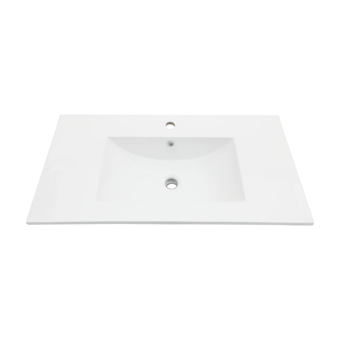 High Quality 36-Inch Ceramic Above-Counter Cabinet Basin Wash Sink Edge Thin Edge Vanity Easy Clean Rectangle Shape