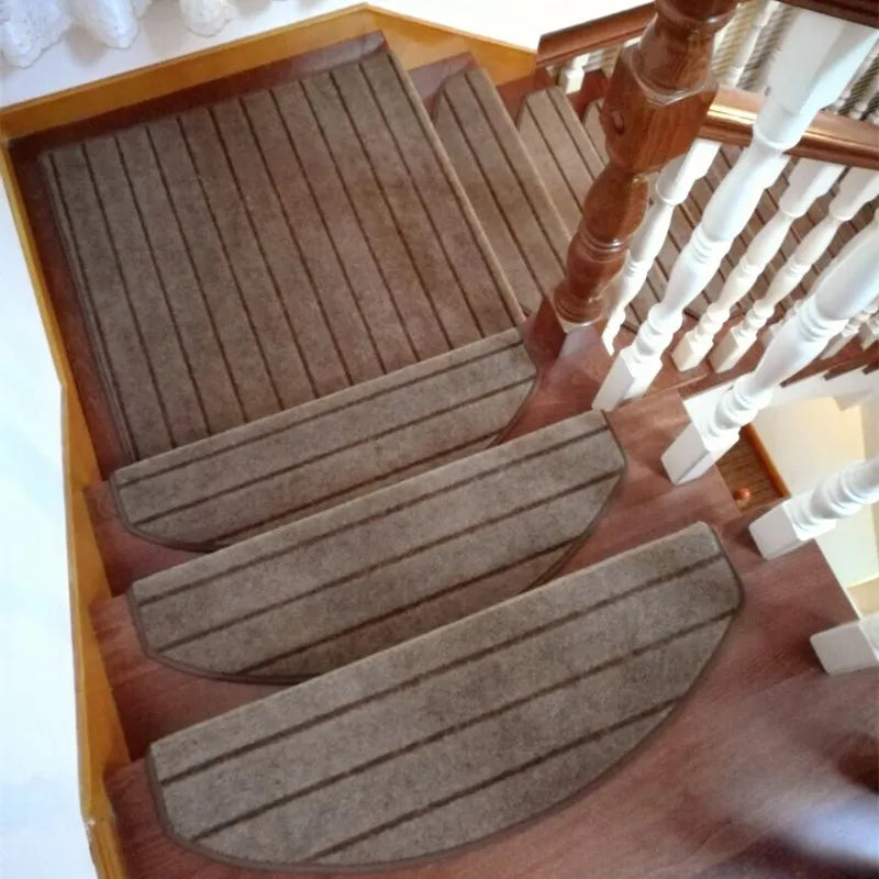 Non-slip Self-Adhesive Carpet Stair Tread Mat Home Staircase Protection Cover Pad