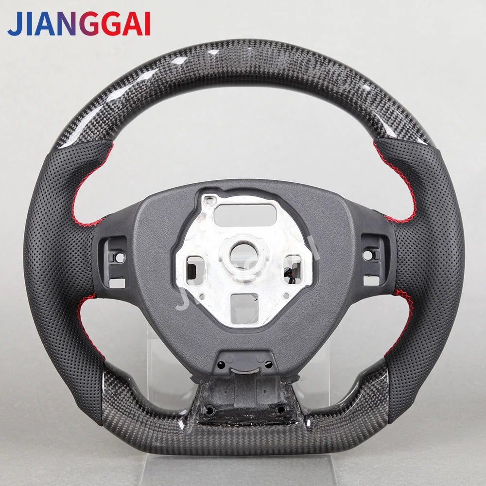 LED Carbon Fiber Car Racing Steering Wheel For Chevrolet Camaro 2016-2023 Corvette C7 Chevy ss 2014-2019 Carbon Steering Wheel