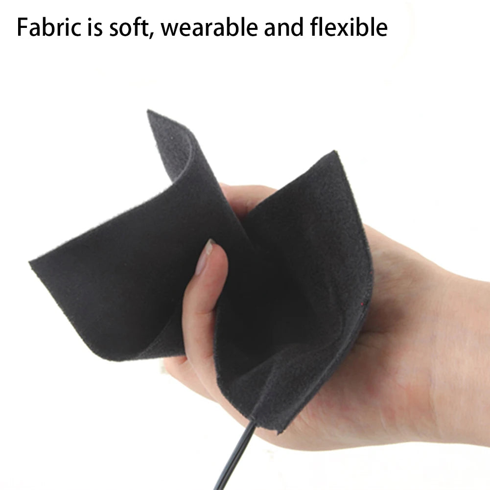 USB Electric Heated Jacket Heating Pad Outdoor Themal Warm Winter Heating Vest Pads For DIY Heated Clothing 1 Set Method
