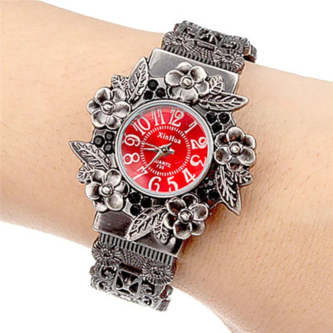 Women bangle watch Retro Relojes vintage bracelet watch quartz luxury female feminino casual wristwatch xinhua fashion watches