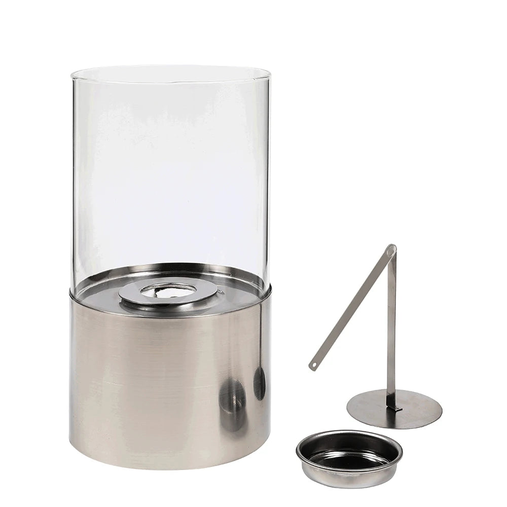 High Qualtity Indoor Tabletop Fireplace Stainless Steel Material Ethanol Fire Pit Portable Fireplace for Dining Table