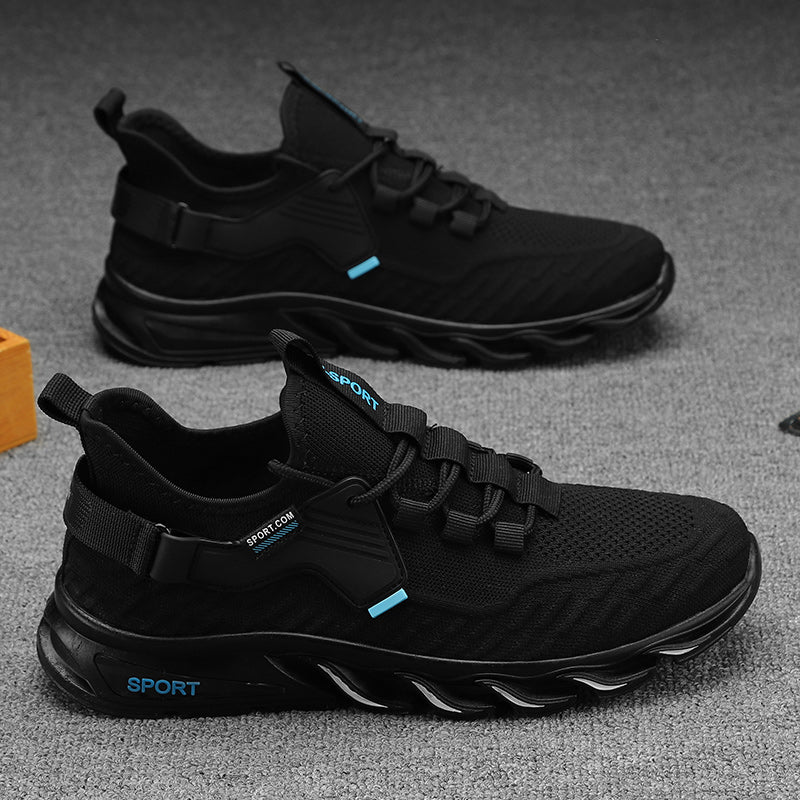 Summer Casual Non Slip Black Labor Insurance Work Men's Shoes