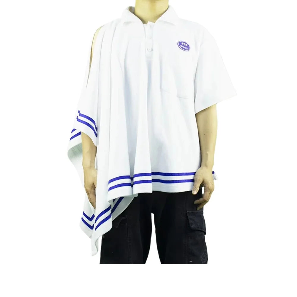 Luxury Men's Clothing Original Design Unique T-shirt High-end Tops Men Short Sleeve Oversize Cotton Absorbent Towels Polo Shirts