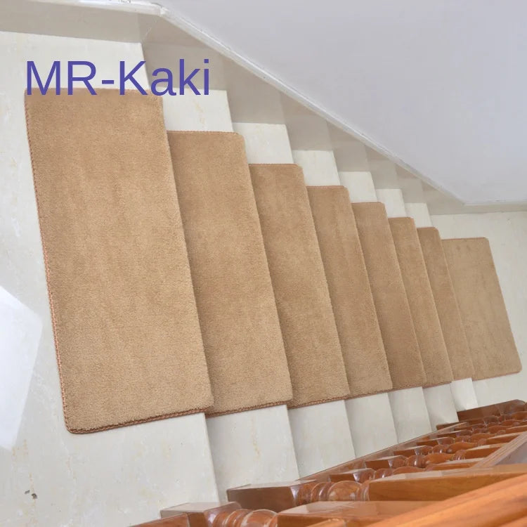 1pc Self-adhesive Non-slip Stair Carpet Mat Floor Staircase Carpets Protector Mats Safety for Kids