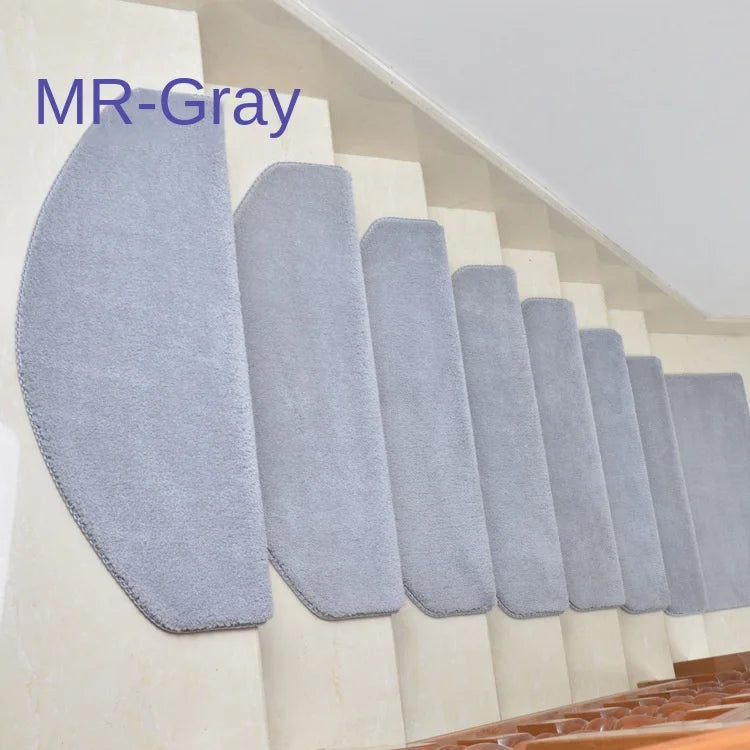 1pc Self-adhesive Non-slip Stair Carpet Mat Floor Staircase Carpets Protector Mats Safety for Kids