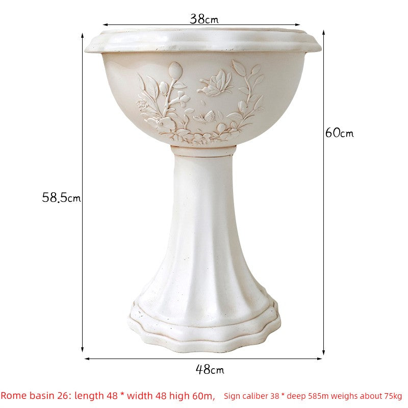 European-Style Wedding Display Plaster Roman Column