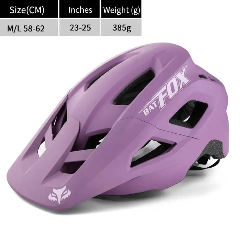 BATFOX mtb helmet cycling Men women Bicycle capacete ciclismo Ultralight mountain road bike casco ciclismo Racing Speedframe