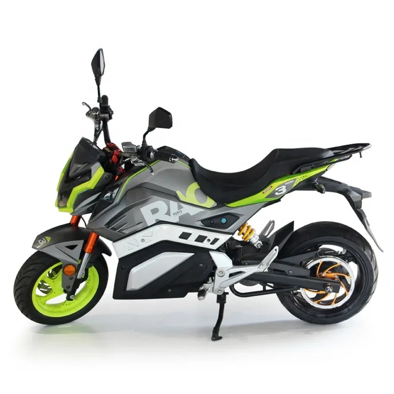 Scooter High Speed 72V 3000W Battery Car Can Be Licensed Sports Car Street Car Electric Motorcycle