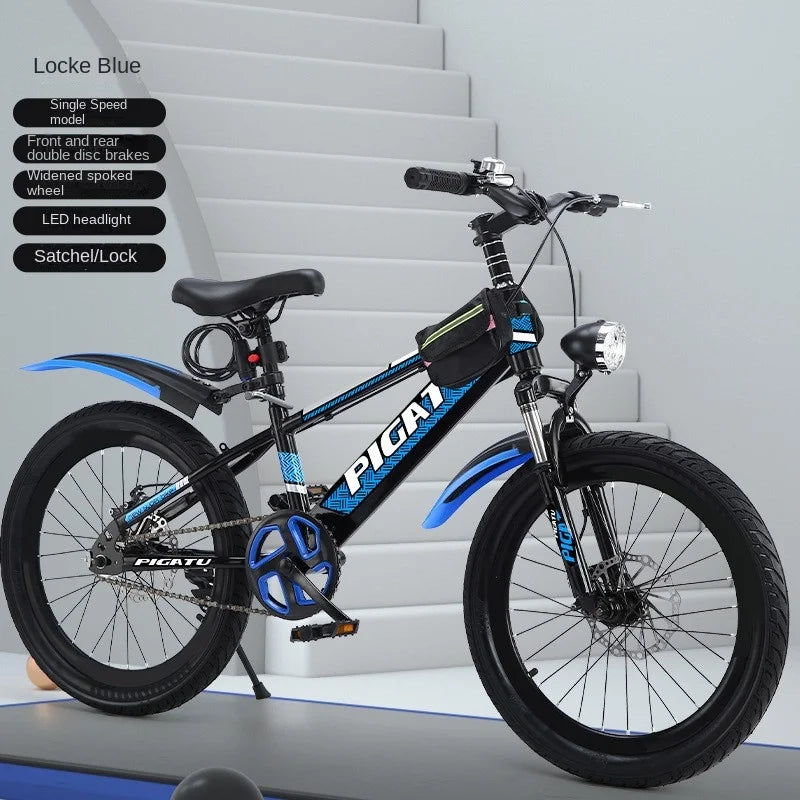 Chase Children's Bicycle 6-12 Years Old 7-speed Mountain Bike 18-24 Inch Elementary School Boy Girl Big Children's Bike