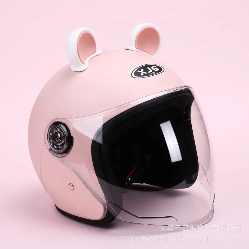 Men's and women's helmets, electric bikes, rain and fog resistant, all season universal motorcycle helmets