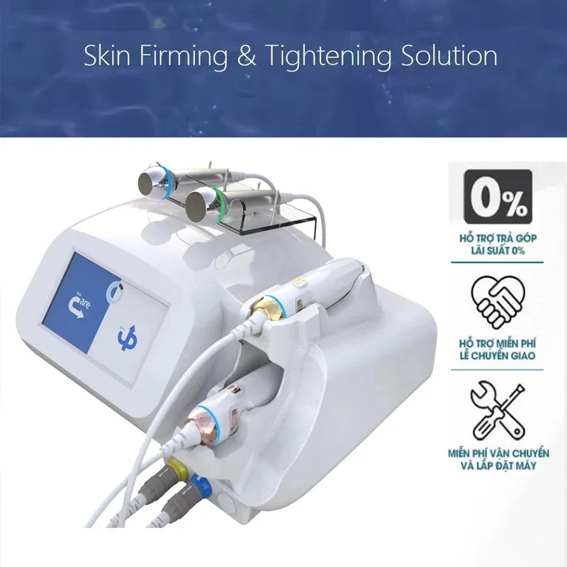 Dual-Frequency Ultrasonic RF Lifting Compact Water Drop Facial Body Anti-Aging Instrument Introduction Carved Beauty Instrument
