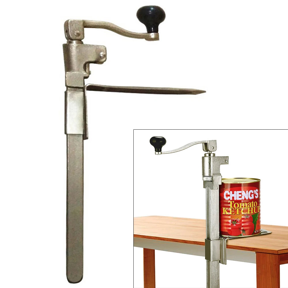 Food Big Can Opener 11In Large Heavy-Duty Commercial Kitchen Restaurant Kitchen Tools 3.5KG