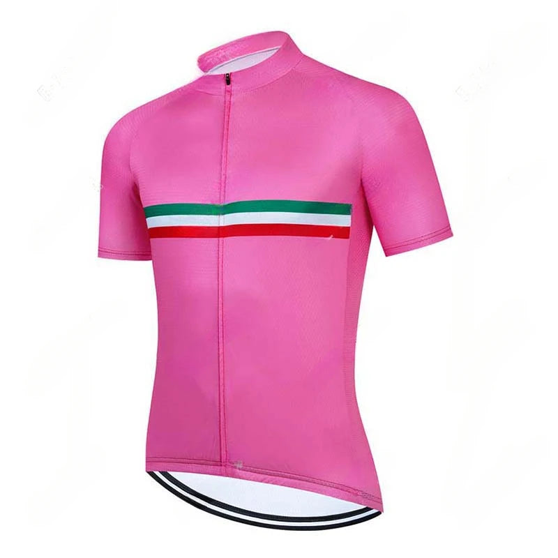 Men Cycling Jerseys White Cycling Clothing MTB Bike Clothes Quick Dry Short Sleeves Bicycle Sportswear 19D Gel Pad Bib Pants