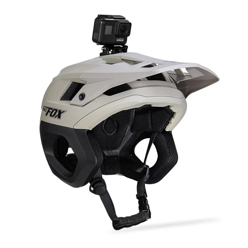 BATFOX New 3/4 Bicycle Helmet Mtb Half Helmet Mountain Bike Race Integrated Ear Protection Off-Road Cycling Helmet BMX Armor