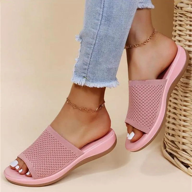 Summer Shoes Sandals Women Retro Shoes Woman Outdoor Women Shoe Non-Slip Sandals For Women Slides Footwear Female Slippers Woman