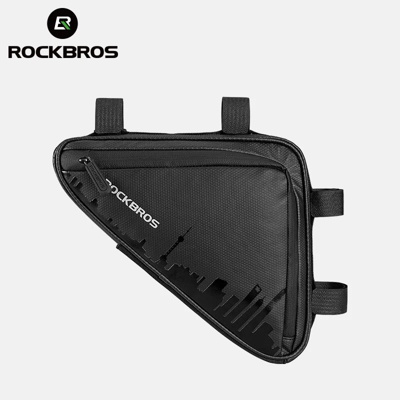 ROCKBROS Bicycle Bag Ultra-light Tube Bike Storage Bag Triangle Saddle Frame Pouch for Cycling Outdoor Sports Bike Accessories