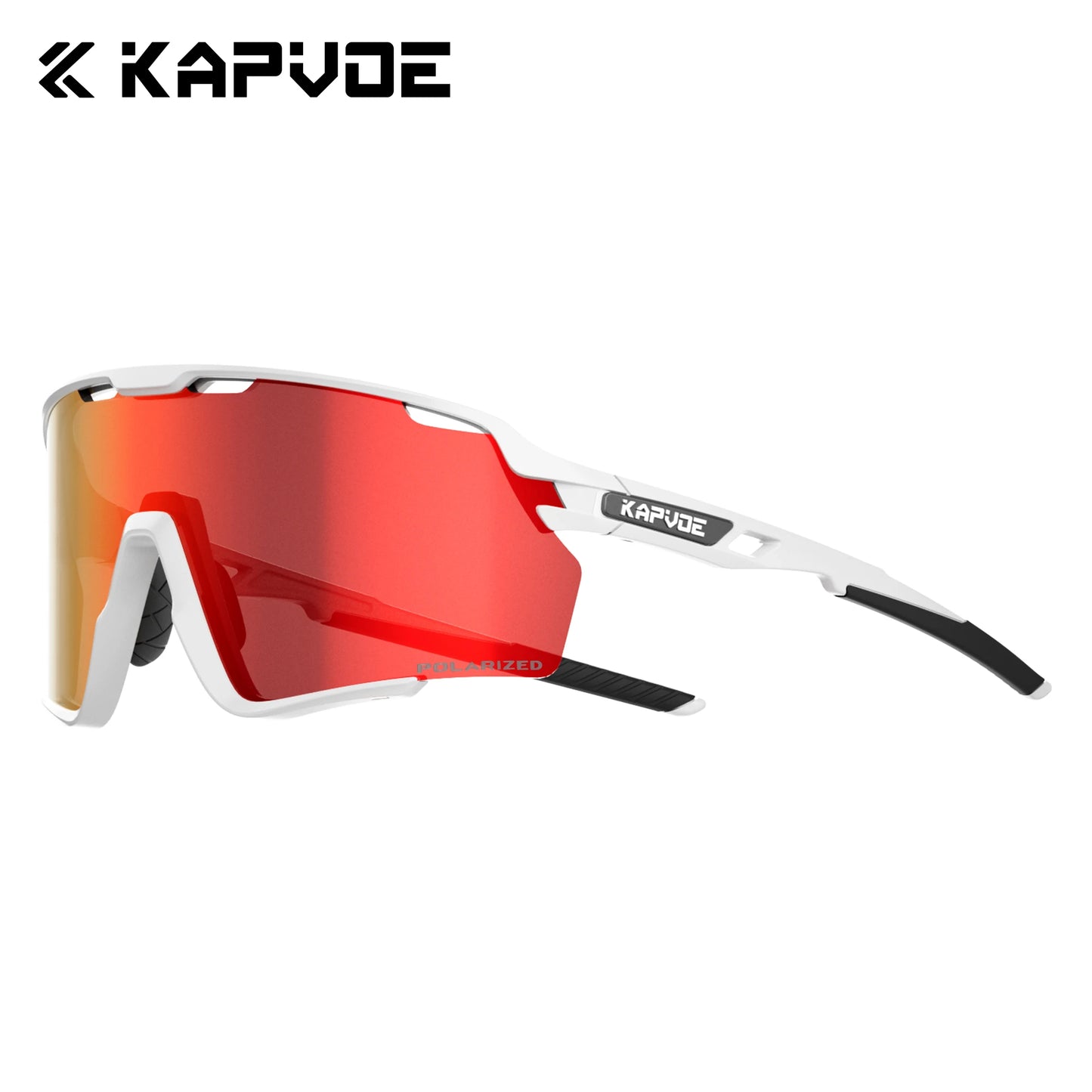 KAPVOE New Outdoor Polarized Sunglasses MTB Road Bike Cycling Glasses Sports Fishing Hiking Men Women Bicycle UV400 Goggles