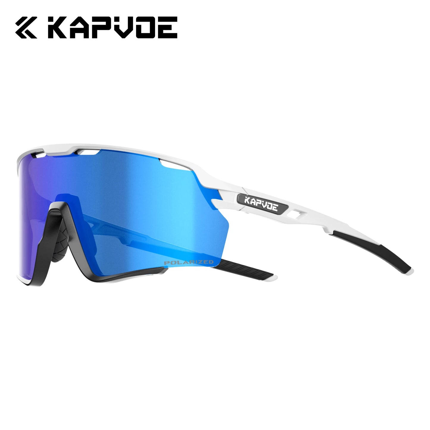 KAPVOE New Outdoor Polarized Sunglasses MTB Road Bike Cycling Glasses Sports Fishing Hiking Men Women Bicycle UV400 Goggles