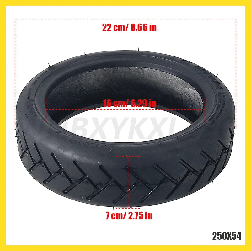 CST 250x64 250X54 Tubeless Tyre For Xiaomi 4 Ultra/4 Lite Electric Scooter Front And Rear Wheel Replacement Parts