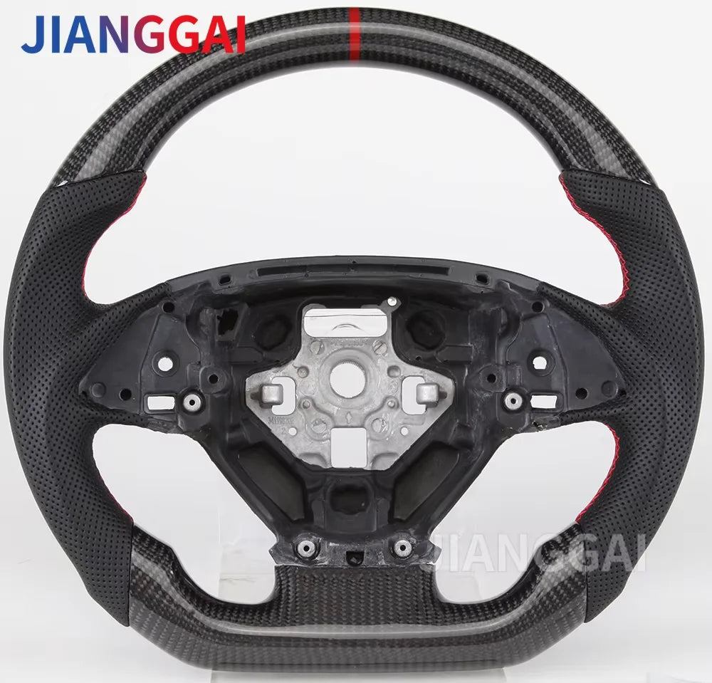 LED Carbon Fiber Car Racing Steering Wheel For Chevrolet Camaro 2016-2023 Corvette C7 Chevy ss 2014-2019 Carbon Steering Wheel