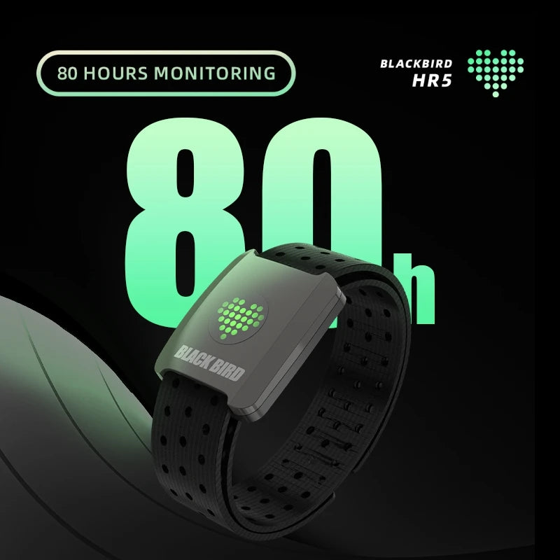 Blackbird HR5 Arm Hand Heart Rate Sensor Armband Strap Sensor Cycling Support ANT+ Wireless for XOSS IGPSPORT Cycling Sports