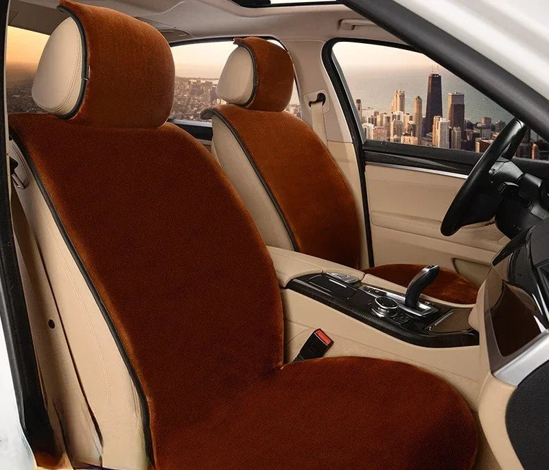 142 X 56cm Faux Fur Car Seat Covers Winter Universal Car Seat Cushion Car Seat Covers Car Seat Cover Car Cushion Seat Cover
