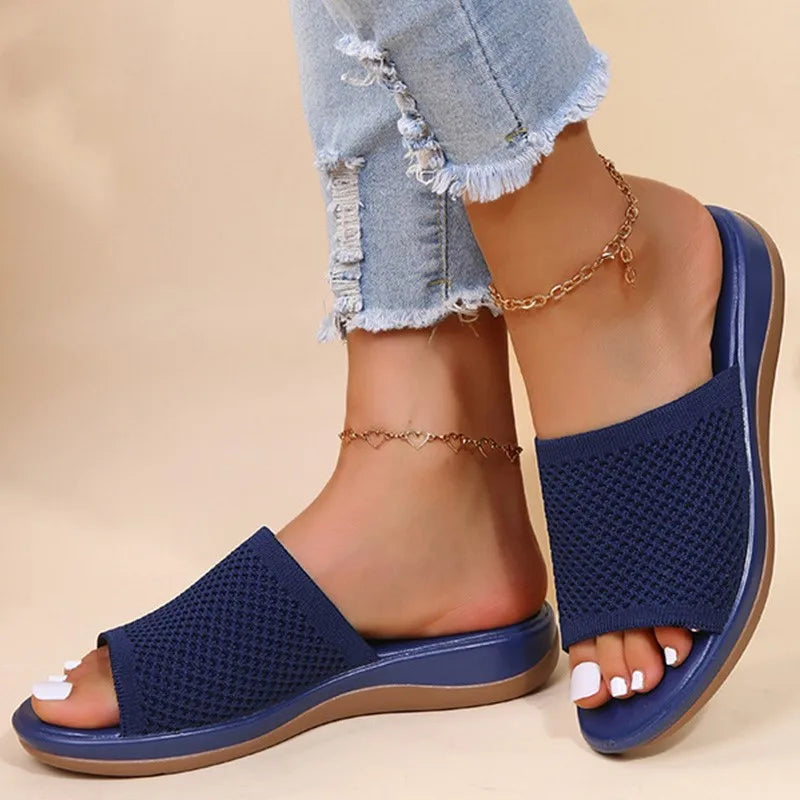 Summer Shoes Sandals Women Retro Shoes Woman Outdoor Women Shoe Non-Slip Sandals For Women Slides Footwear Female Slippers Woman