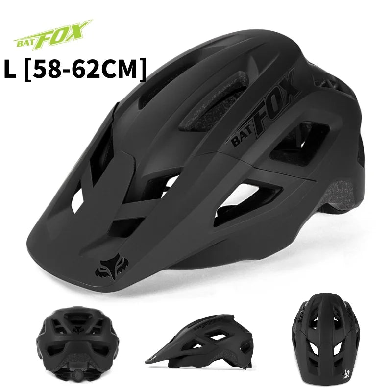 BAT FOX Helmet New Cycling MTB Bicycle Helmet Road Mountain Bike Helmet Ultralight Racing Riding Cycling Helmet casco ciclismo