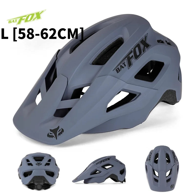 BAT FOX Helmet New Cycling MTB Bicycle Helmet Road Mountain Bike Helmet Ultralight Racing Riding Cycling Helmet casco ciclismo