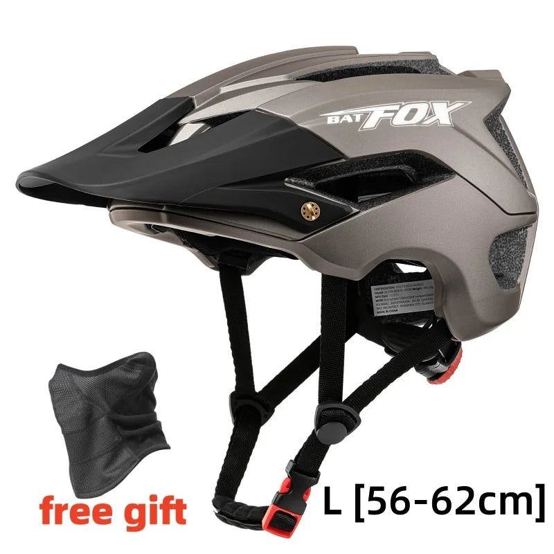 BAT FOX Helmet New Cycling MTB Bicycle Helmet Road Mountain Bike Helmet Ultralight Racing Riding Cycling Helmet casco ciclismo
