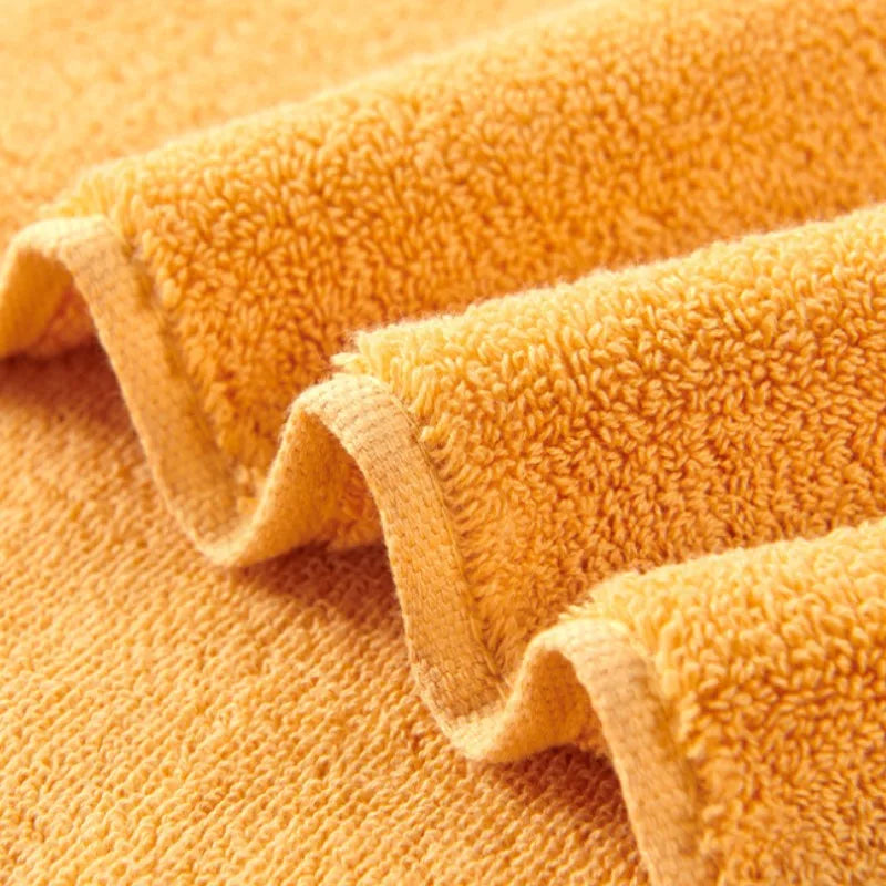 Set of 1/2 Cotton Bath Face Hand Big Towels 50x100cm Quick-drying Absorbent Washcloths Grey Towels For Bathroom 타월 Serviettes