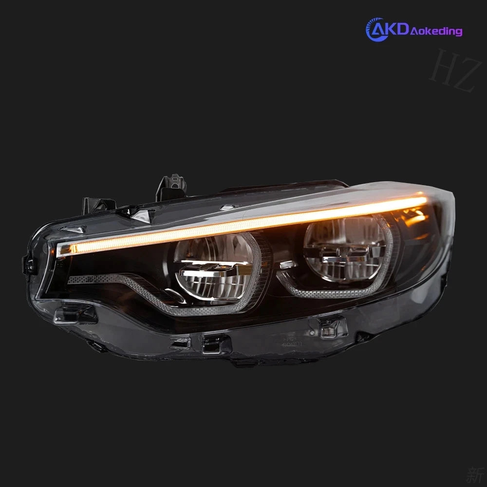 Headlight For BMW F32 2012-2019 F82 M4 GTS Car автомобильные товары LED DRL 425i 428i 430i 435i F36 F80 F33 Car Accessories