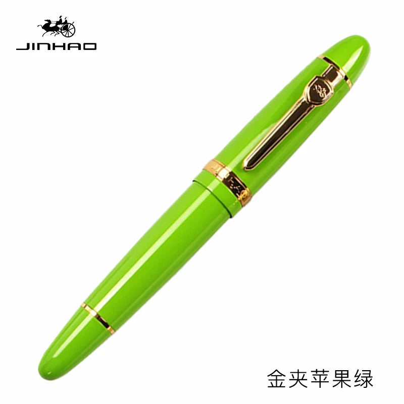 Jinhao Luxury 159 Fountain Pen High Quality Metal Inking Pens for Office Supplies School Supplies Stationery Pens for Writing