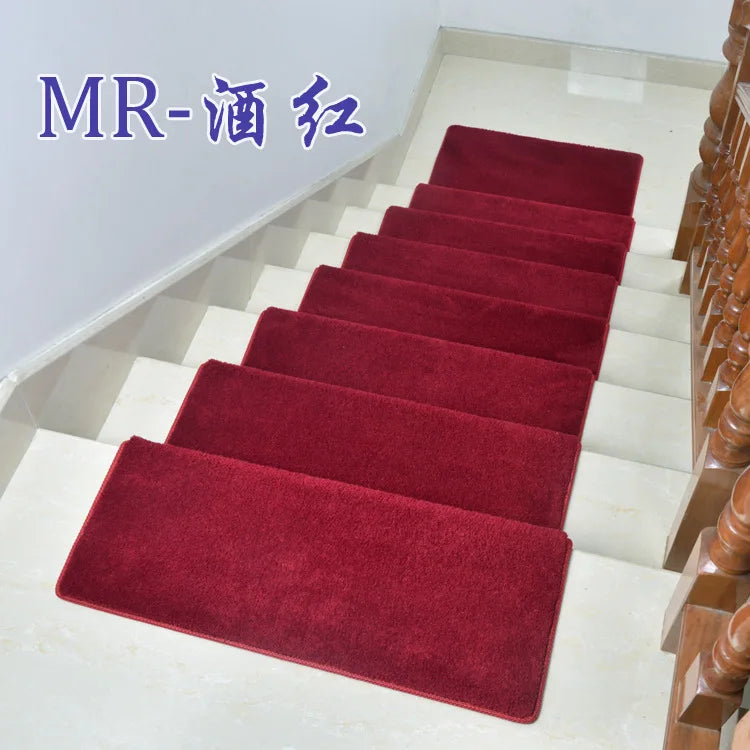 1pc Self-adhesive Non-slip Stair Carpet Mat Floor Staircase Carpets Protector Mats Safety for Kids