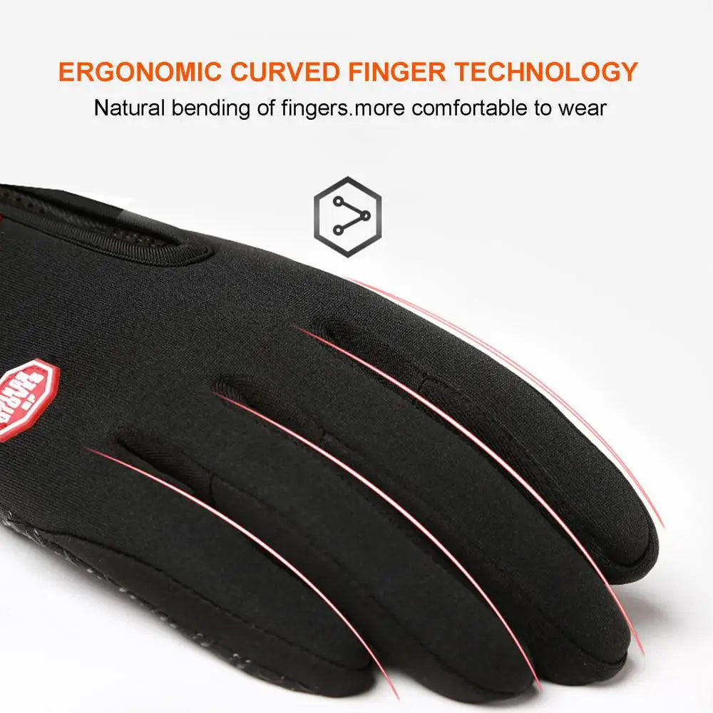 Electric Heated Gloves Winter Moto Heated Gloves Warm Waterproof Rechargeable Heating Thermal Gloves Windproof Skiing Gloves