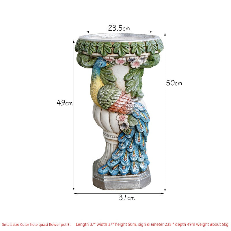 European-Style Wedding Display Plaster Roman Column