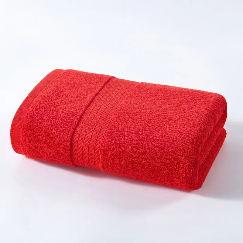 Set of 1/2 Cotton Bath Face Hand Big Towels 50x100cm Quick-drying Absorbent Washcloths Grey Towels For Bathroom 타월 Serviettes