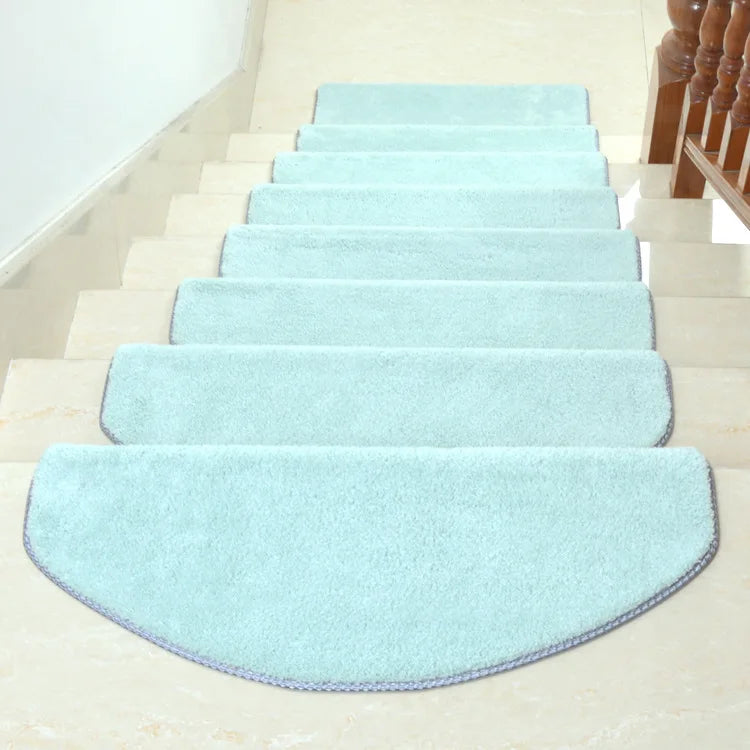 1pc Self-adhesive Non-slip Stair Carpet Mat Floor Staircase Carpets Protector Mats Safety for Kids