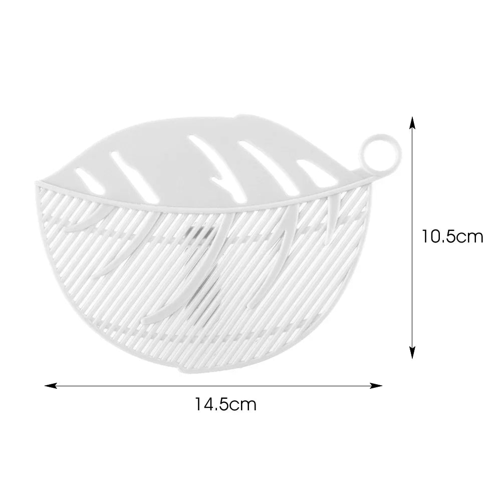Kitchen Fruit Vegetable Cleaning Tool Leaf Shaped Rice Wash Gadget Noodles Spaghetti Beans Colanders Strainers Kitchen Tool