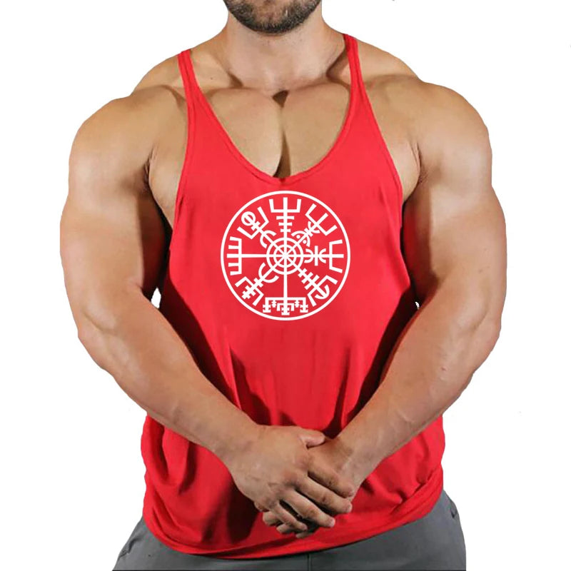 Gym Vest Fitness Shirt Muscle Man Singlet Men Tank Tops Stringer Sleeveless Sweatshirt Men's Singlets Top for Fitness Clothing