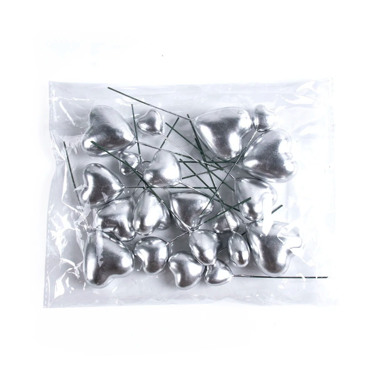 20pcs Red Heart Shape Cake Topper Mix Size Love Cake Balls Cupcake Flag Valentine's Day Wedding Party Engagement Cake Decoration