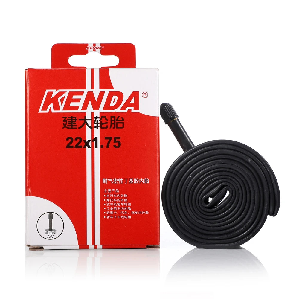 KENDA Folding bicycle tire 22x1.75 MTB BMX road mountain bike tires 600g cycling tyres 22er 22x1.75 Schrader inner tube