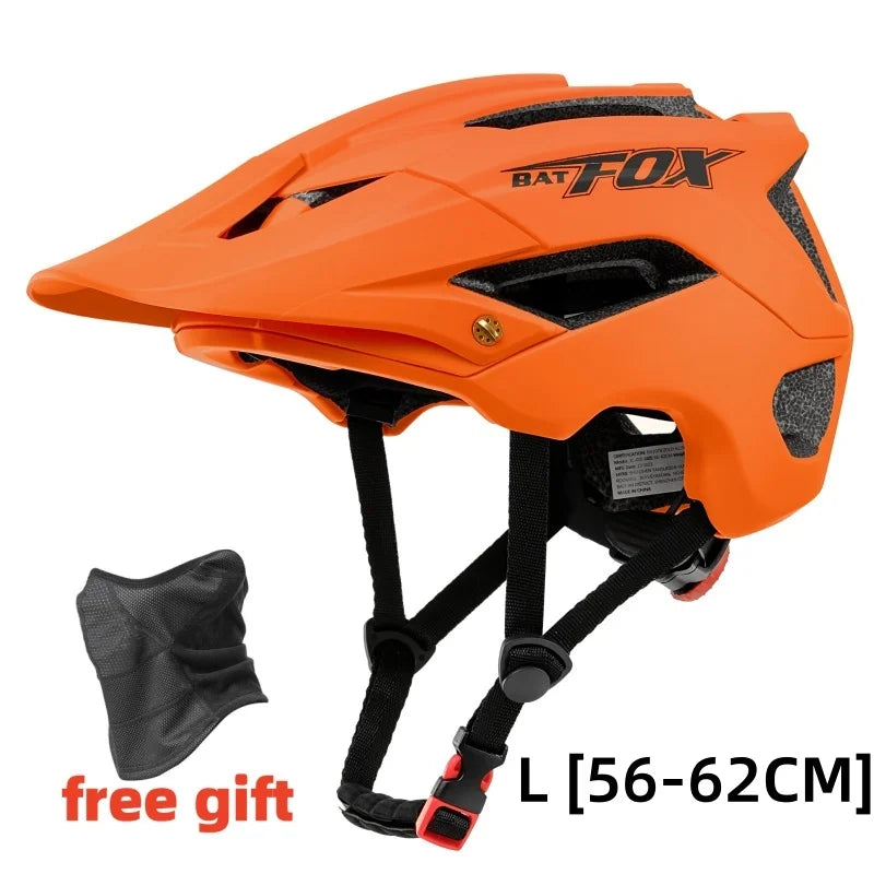 BAT FOX Helmet New Cycling MTB Bicycle Helmet Road Mountain Bike Helmet Ultralight Racing Riding Cycling Helmet casco ciclismo