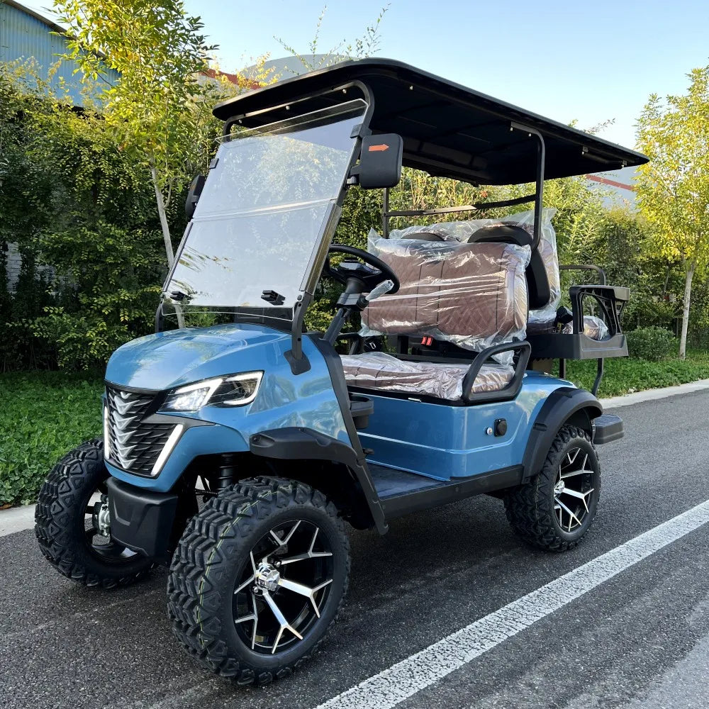High Quality Club Car 2 4 6 8 10 12 Seater Golf Car Off Road Buggy 4000/5000/7500W Electric Golf Cart Vehicle