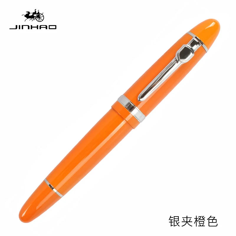 Jinhao Luxury 159 Fountain Pen High Quality Metal Inking Pens for Office Supplies School Supplies Stationery Pens for Writing
